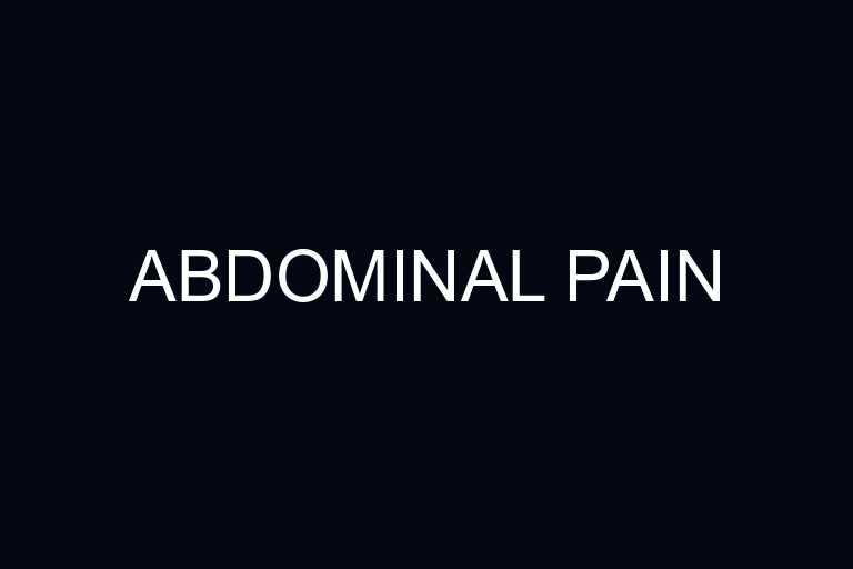 abdominal pain overview