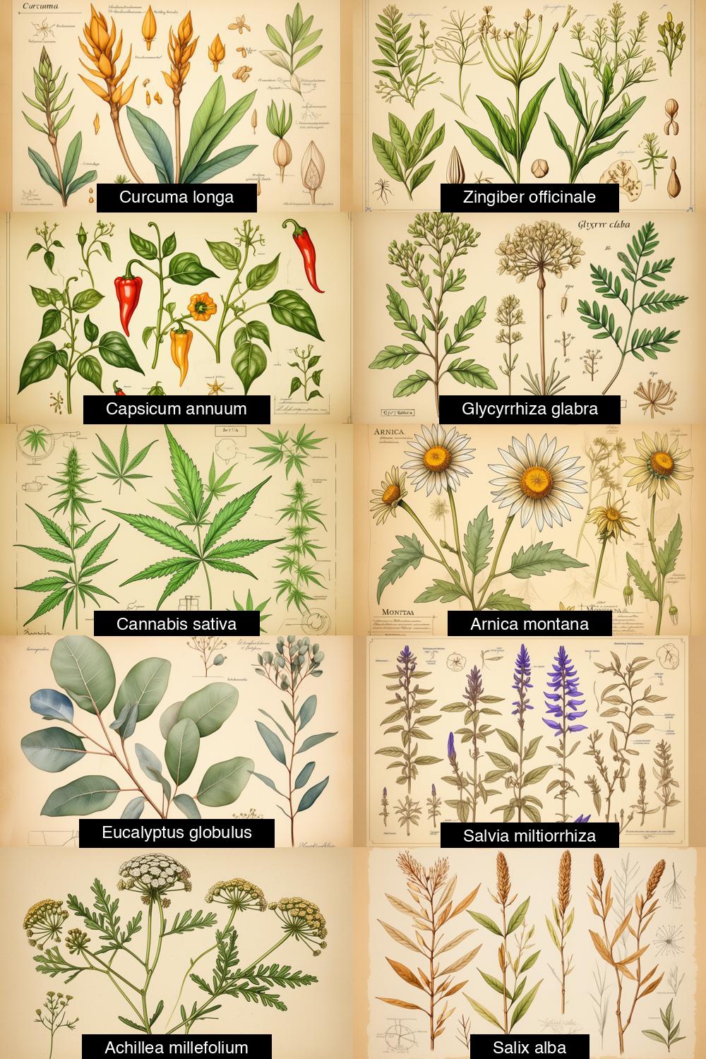 medicinal plants for back-pain