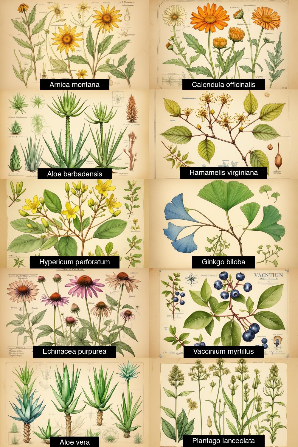 medicinal plants for bruises