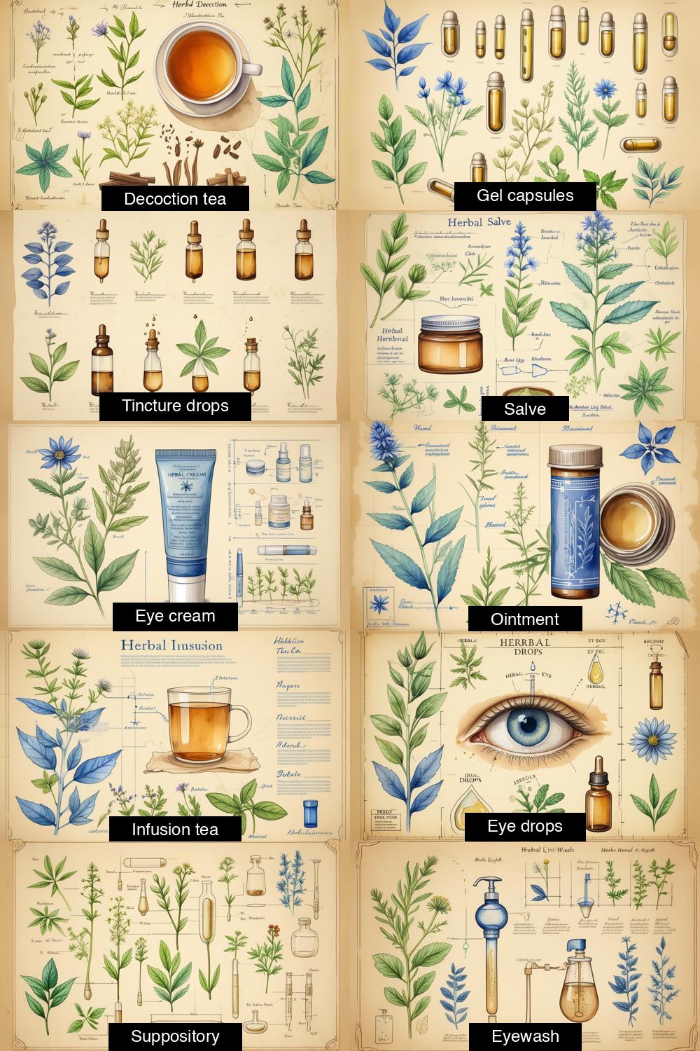 herbal preparations for dry-eyes