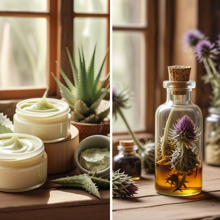 Aloe barbadensis for dry skin