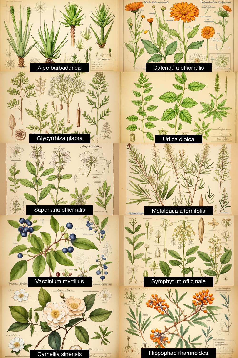 medicinal plants for dry-skin