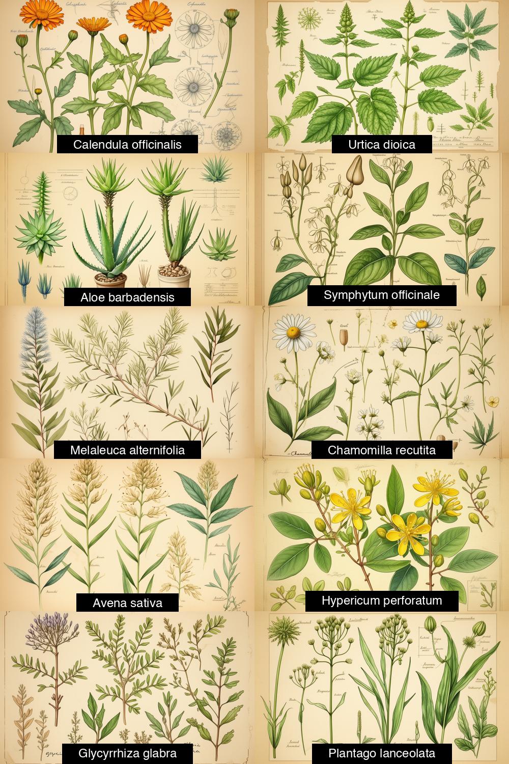 medicinal plants for eczema