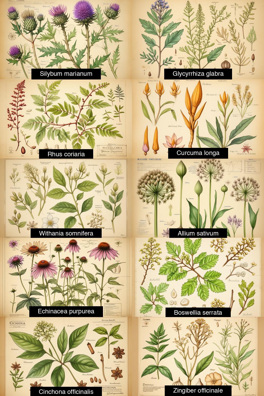 medicinal plants for enlarged-spleen