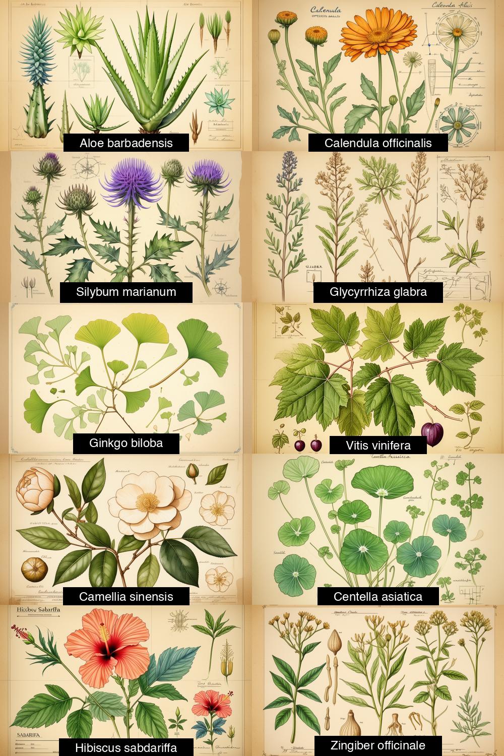 medicinal plants for glowing-skin