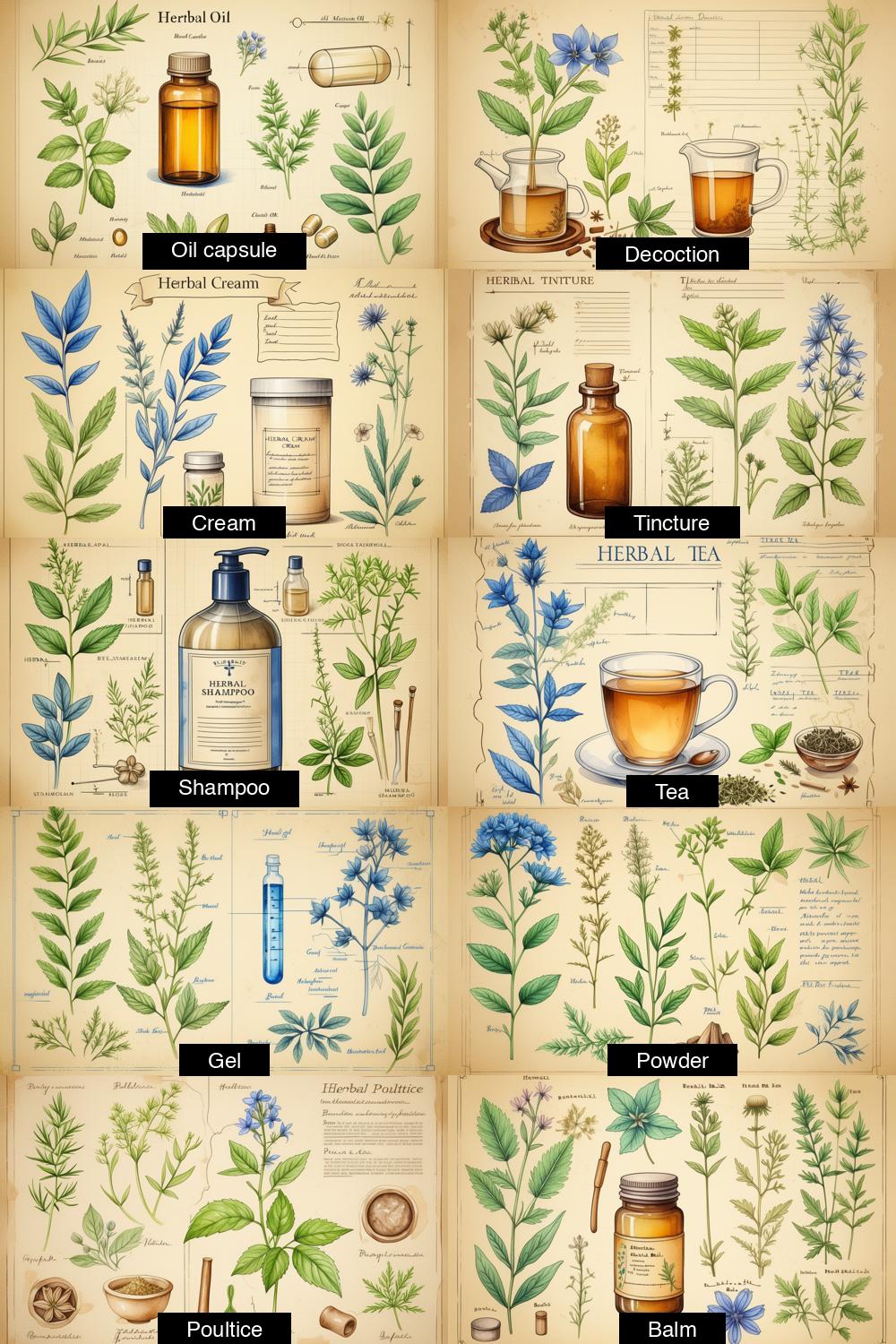 herbal preparations for hair-fall