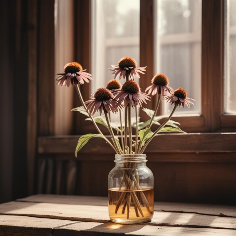 Echinacea purpurea for infection