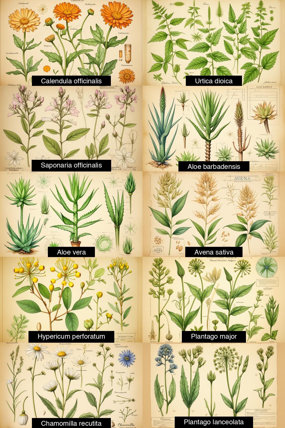 medicinal plants for itchy-skin