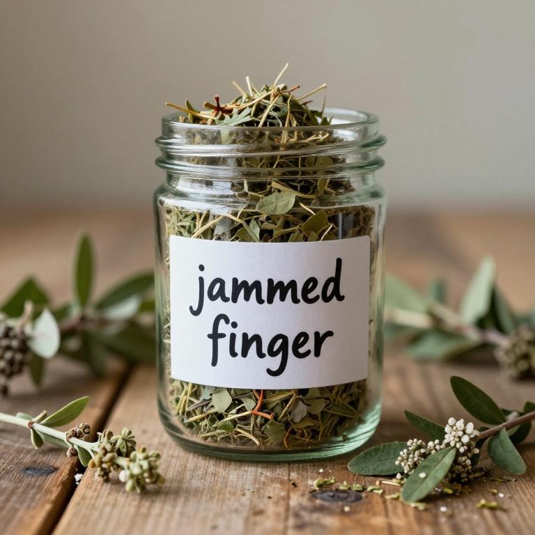 jammed finger remedies