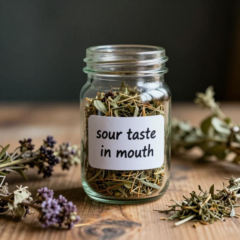 sour taste in mouth remedies