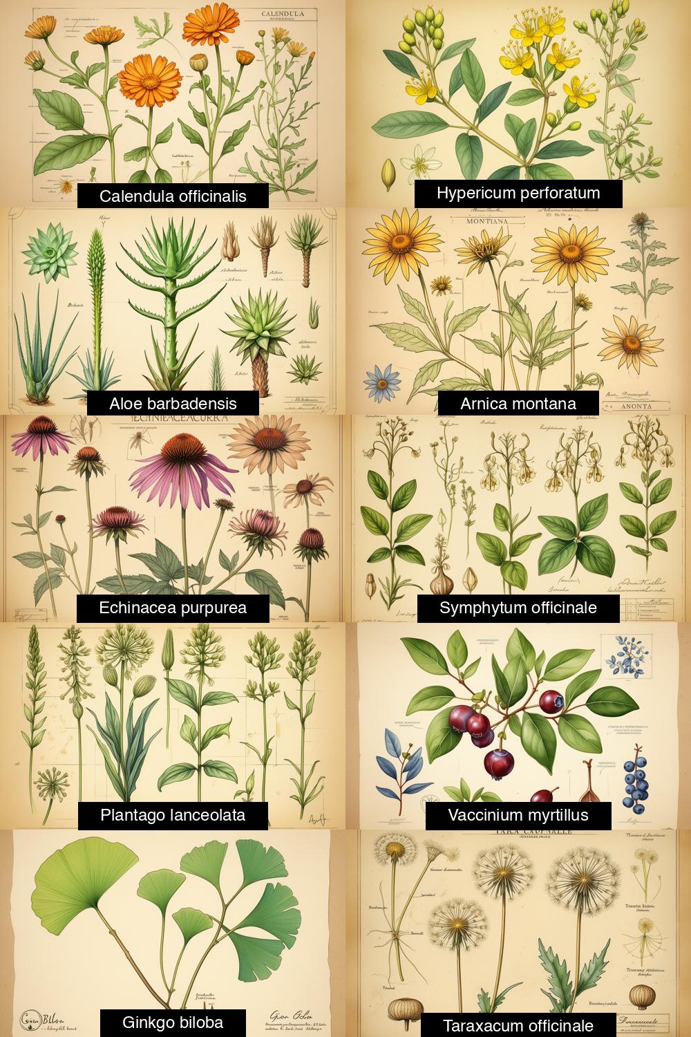 medicinal plants for open-wounds