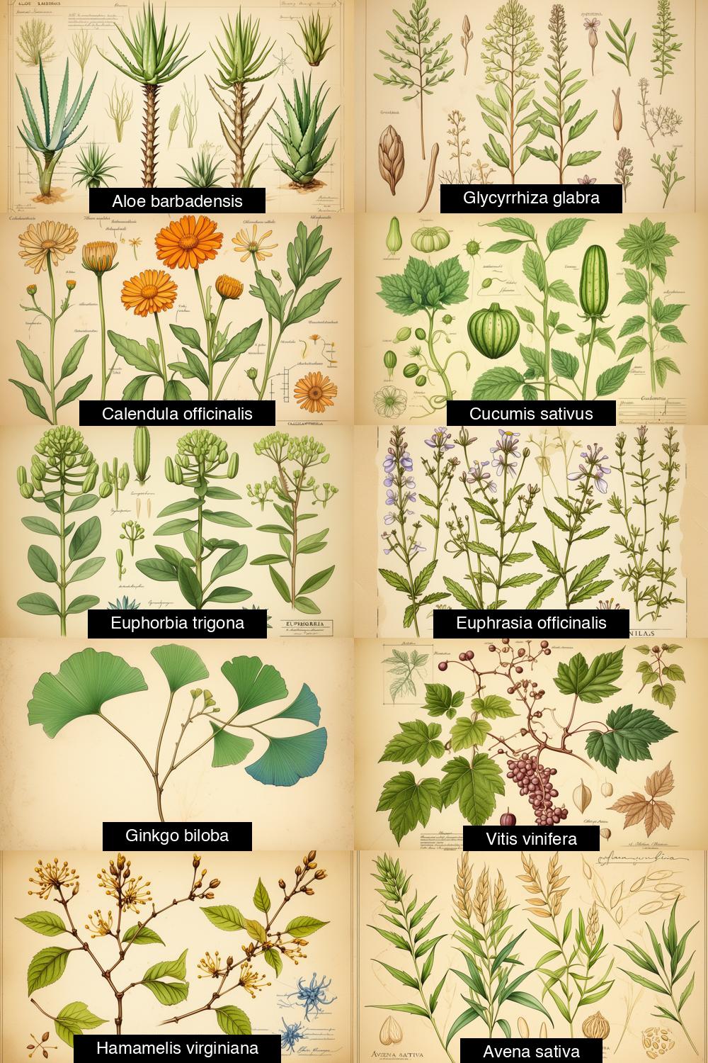 medicinal plants for puffy-eyes