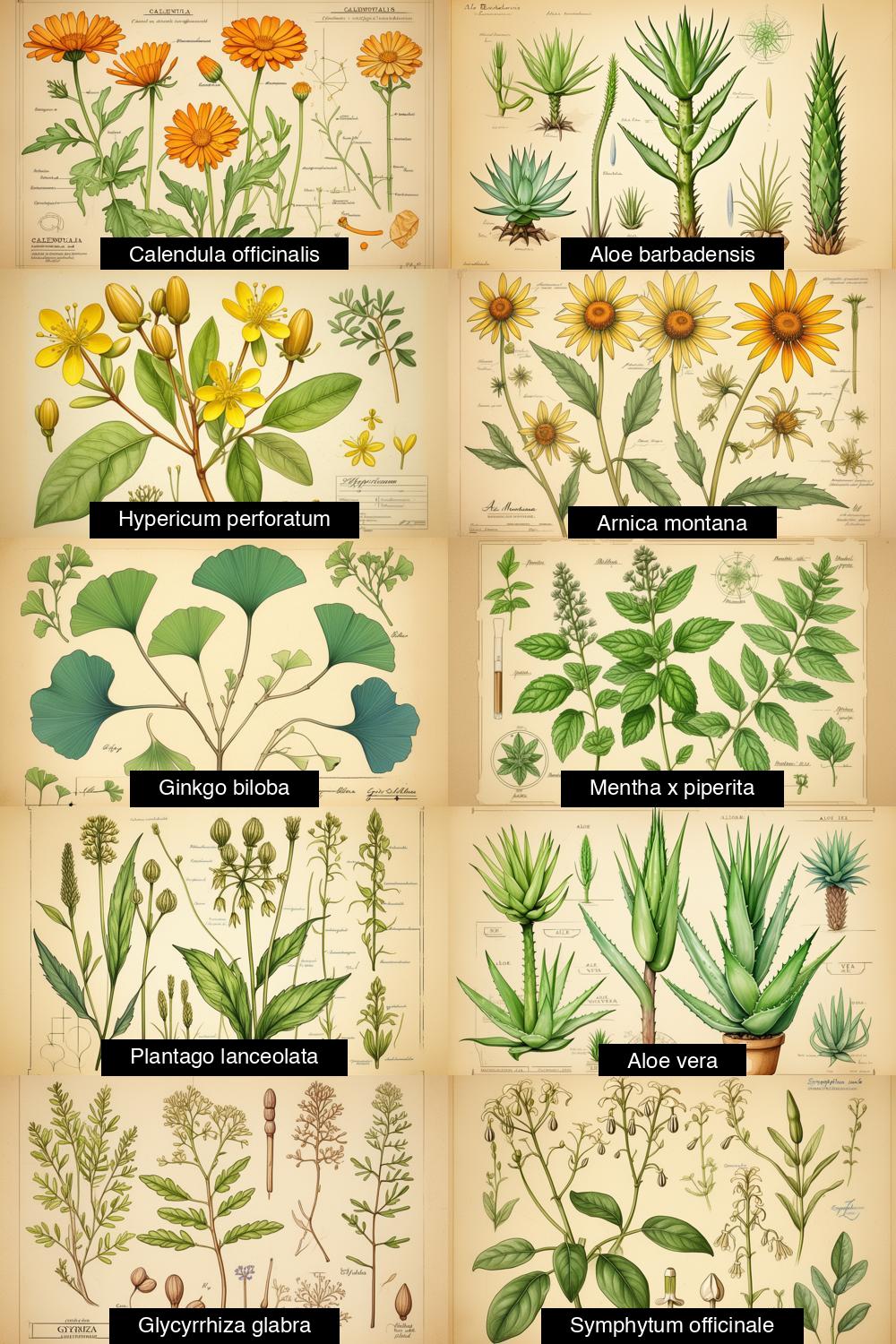 medicinal plants for sunburn