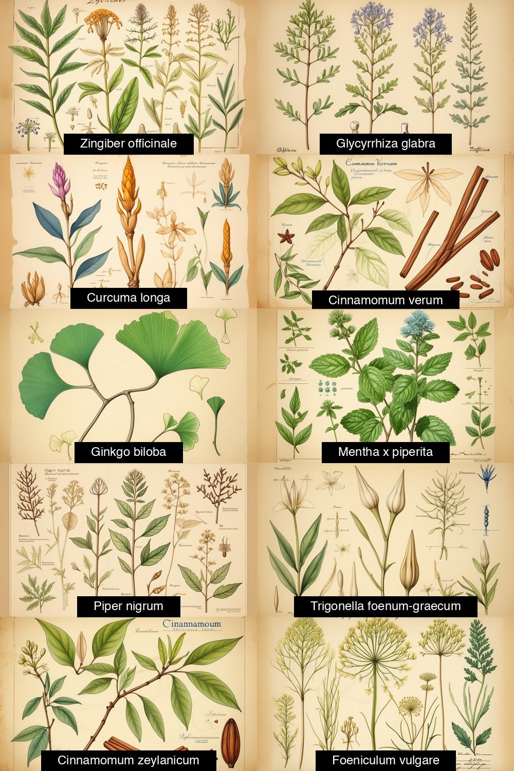 medicinal plants for taste-loss