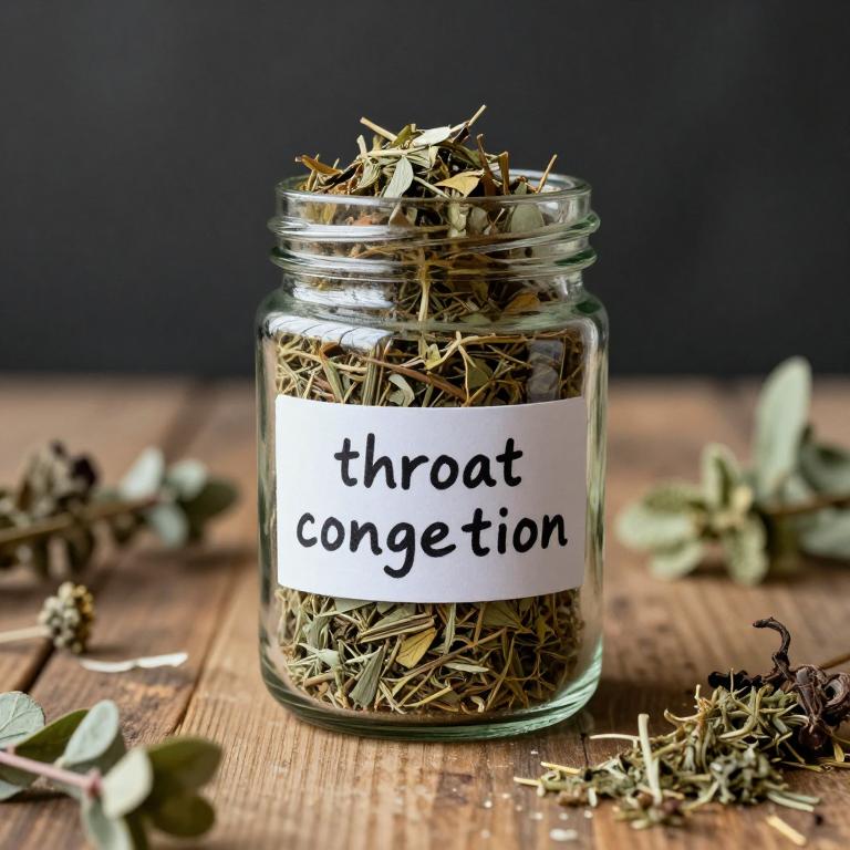 throat congestion remedies