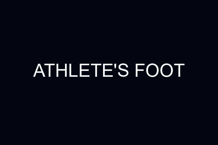 athlete's foot overview