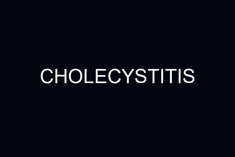 cholecystitis overview