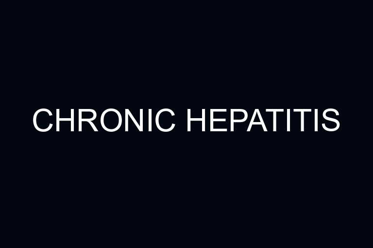 chronic hepatitis overview