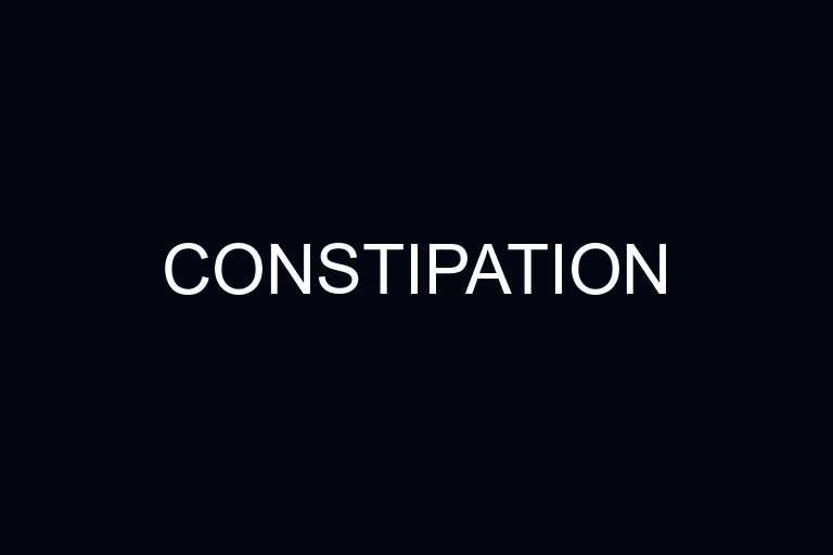 constipation overview