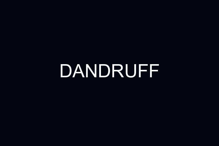 dandruff overview