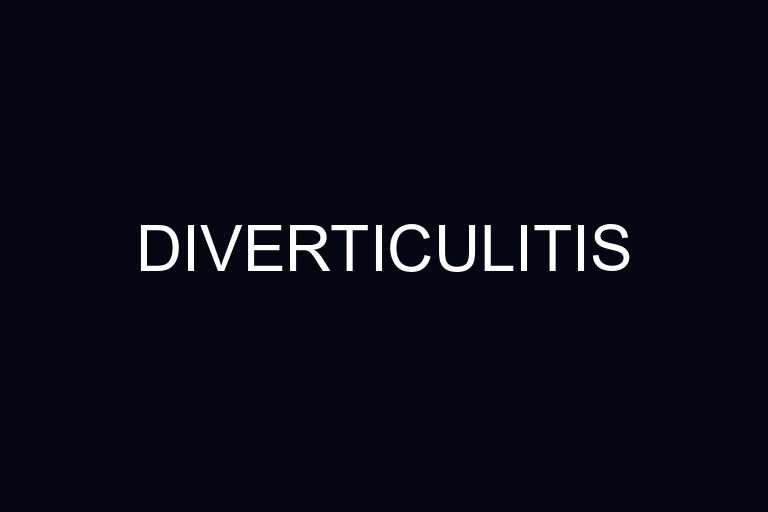 diverticulitis overview