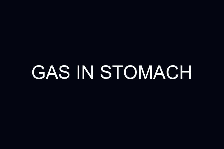 gas in stomach overview