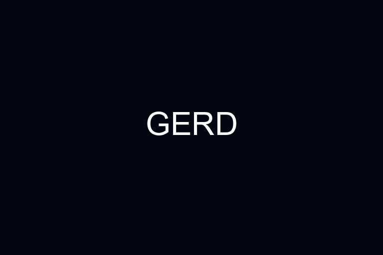 gerd overview