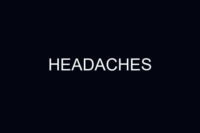 headaches overview