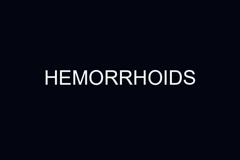hemorrhoids overview