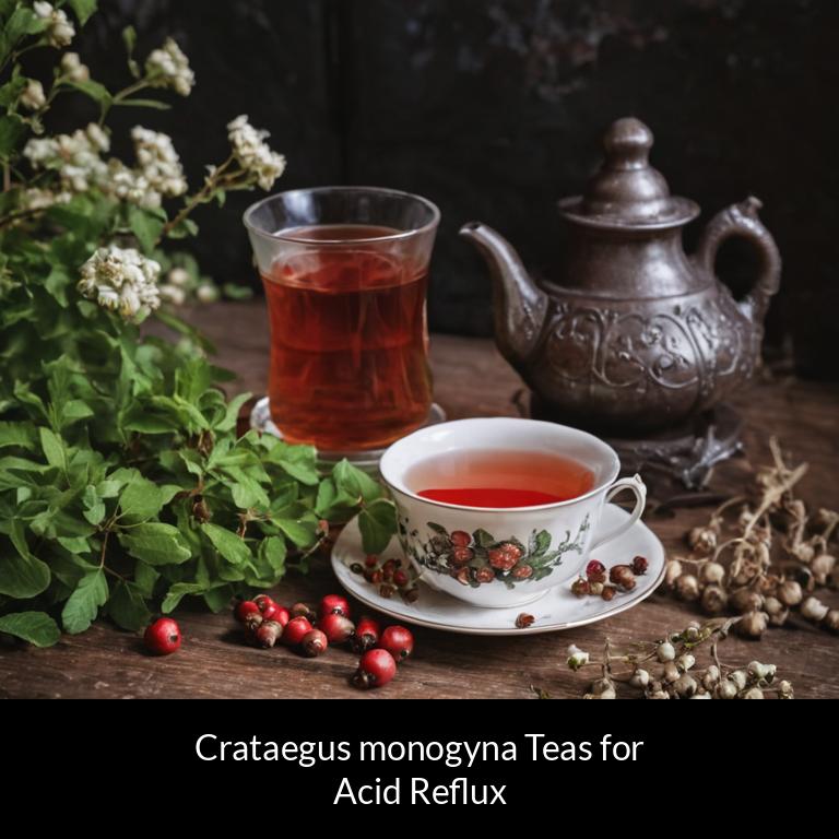herbal teas for acid reflux crataegus monogyna herbs