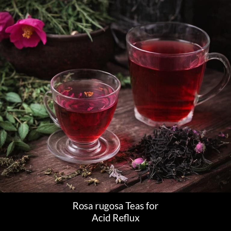 herbal teas for acid reflux rosa rugosa herbs