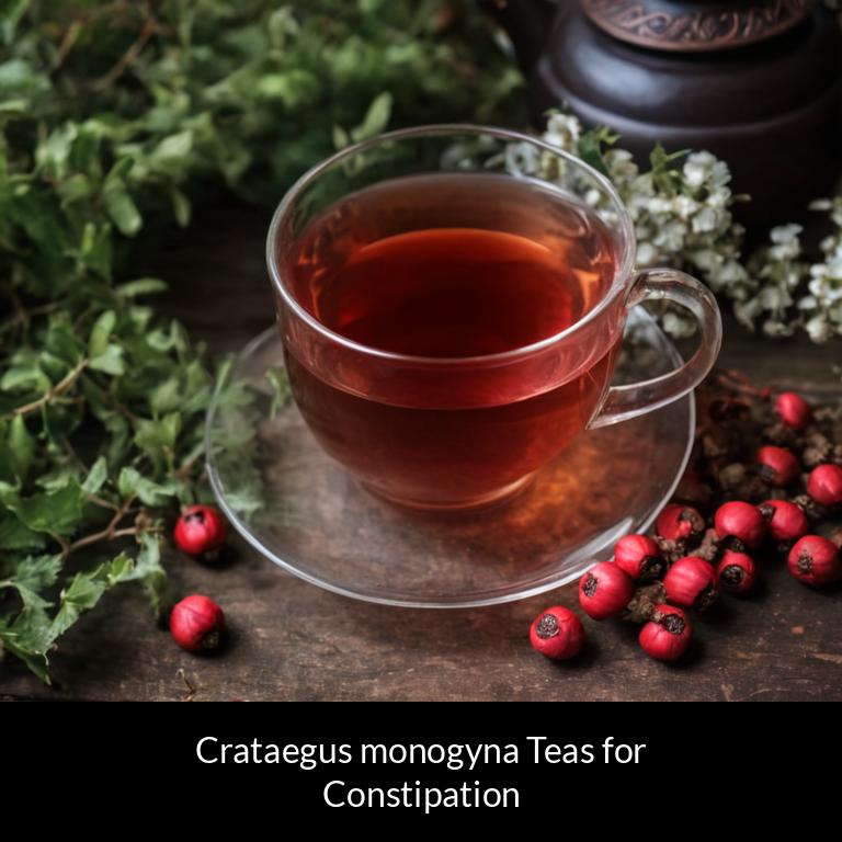 herbal teas for constipation crataegus monogyna herbs