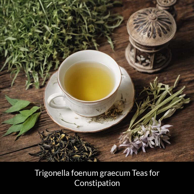 herbal teas for constipation trigonella foenum graecum herbs
