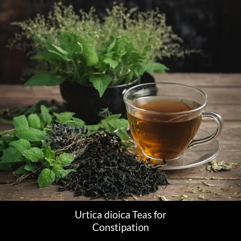 herbal teas for constipation urtica dioica herbs