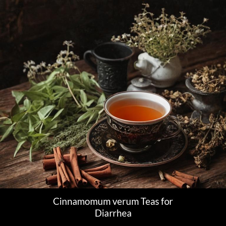herbal teas for diarrhea cinnamomum verum herbs