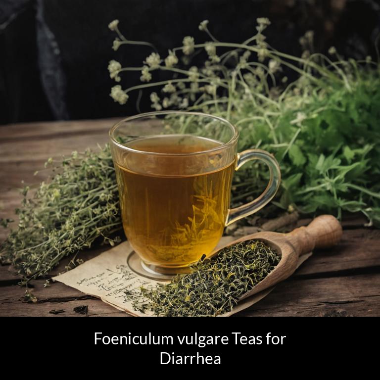 herbal teas for diarrhea foeniculum vulgare herbs