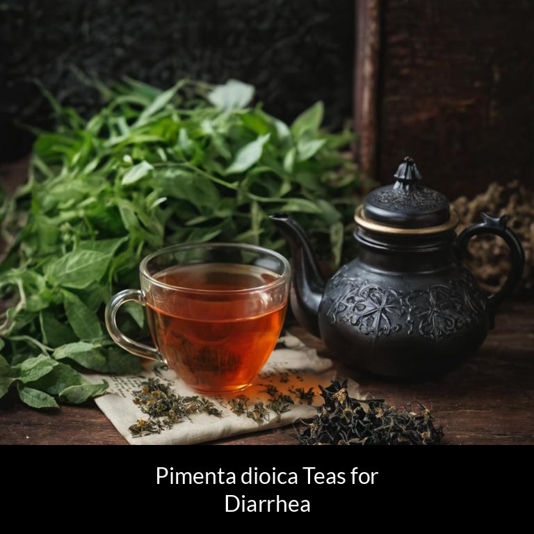 herbal teas for diarrhea pimenta dioica herbs