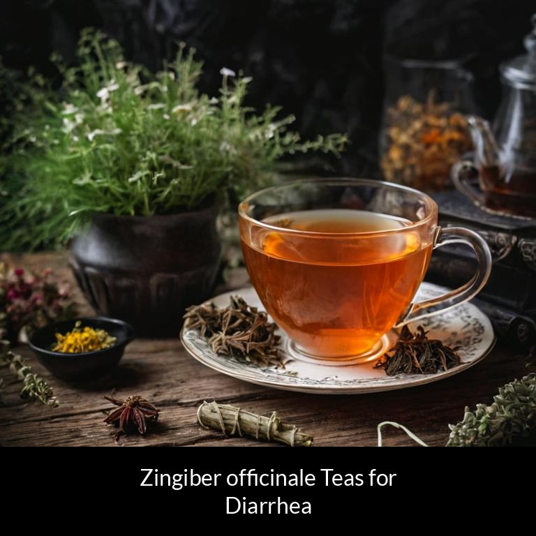 herbal teas for diarrhea zingiber officinale herbs