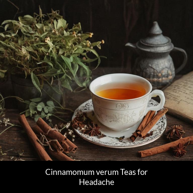 herbal teas for headache cinnamomum verum herbs
