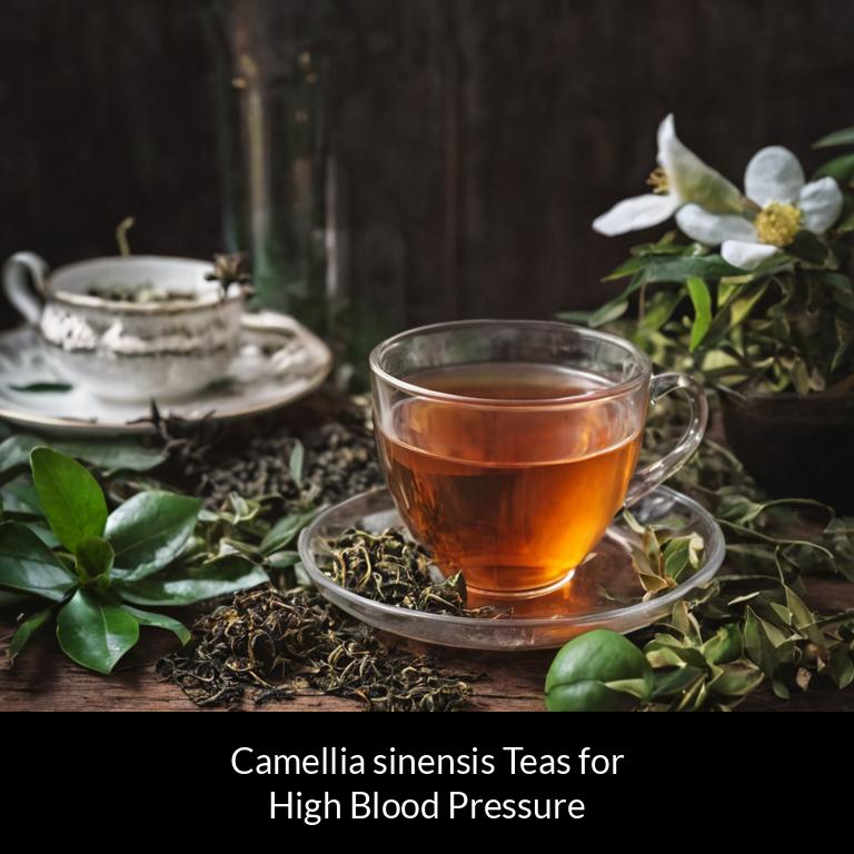 herbal teas for high blood pressure camellia sinensis herbs