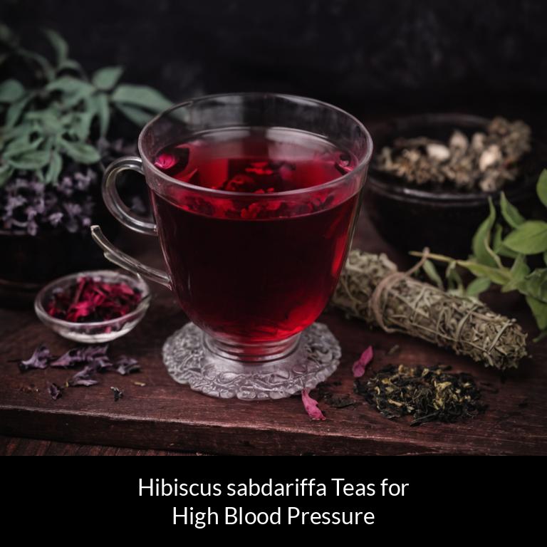 herbal teas for high blood pressure hibiscus sabdariffa herbs