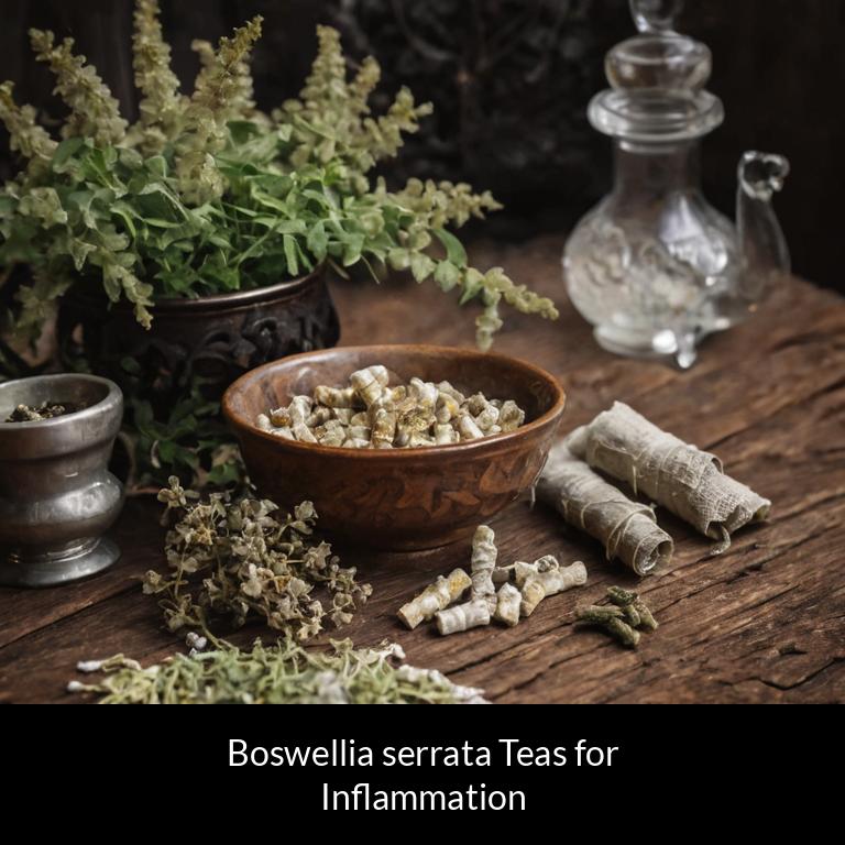 herbal teas for inflammation boswellia serrata herbs