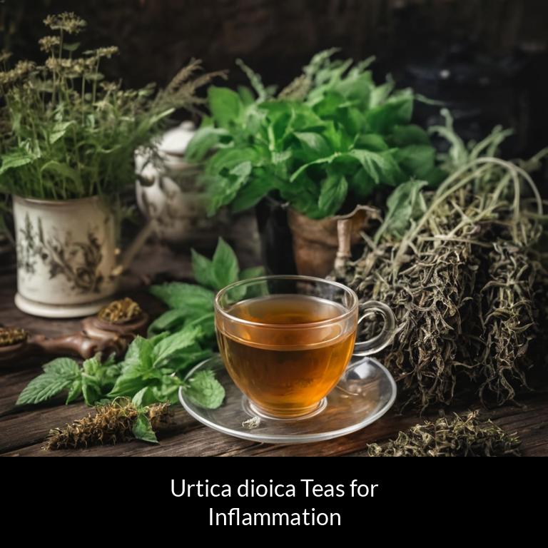 herbal teas for inflammation urtica dioica herbs