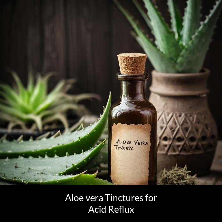 herbal tinctures for acid reflux aloe vera herbs