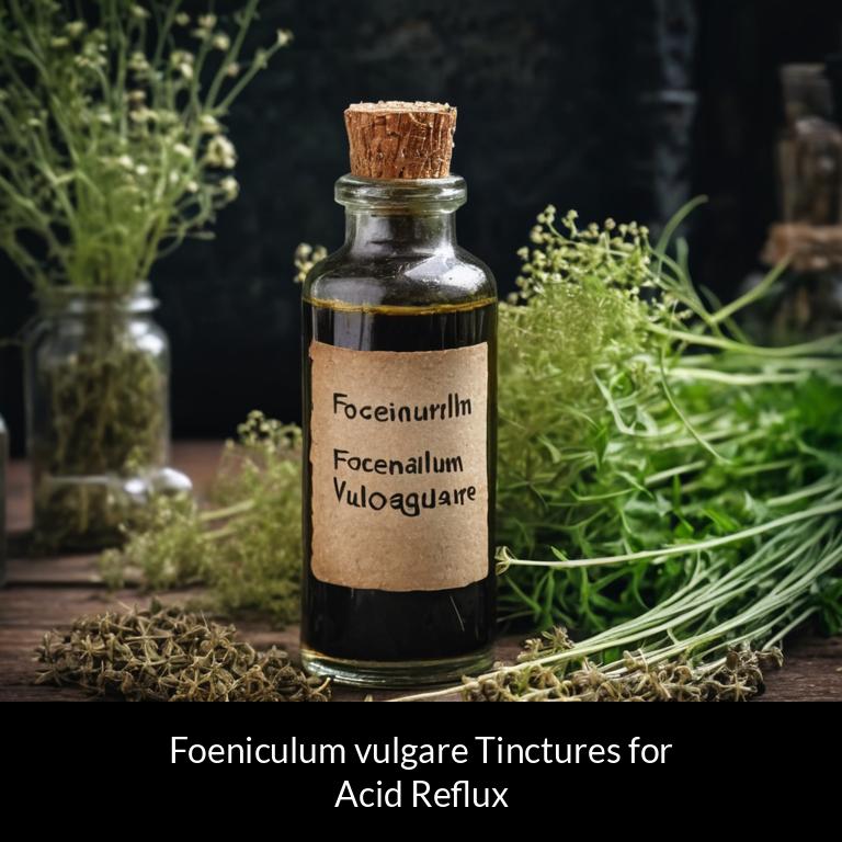 herbal tinctures for acid reflux foeniculum vulgare herbs