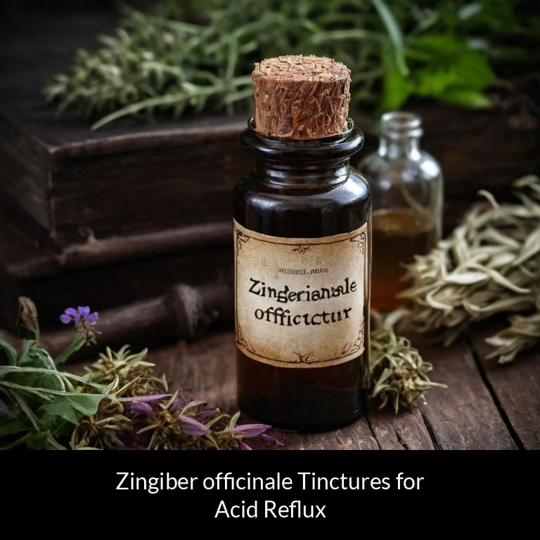 herbal tinctures for acid reflux zingiber officinale herbs