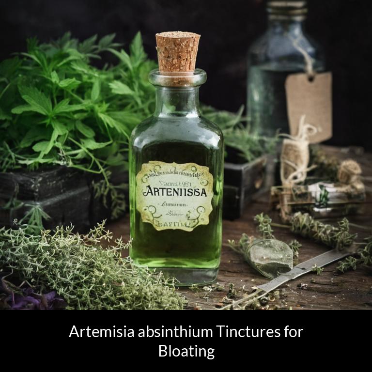 herbal tinctures for bloating artemisia absinthium herbs