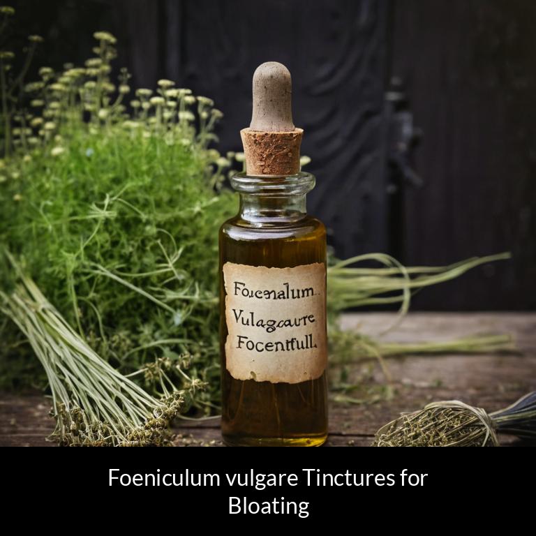 herbal tinctures for bloating foeniculum vulgare herbs