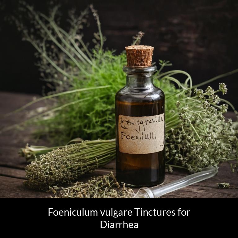 herbal tinctures for diarrhea foeniculum vulgare herbs