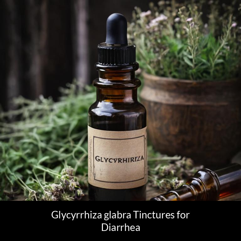herbal tinctures for diarrhea glycyrrhiza glabra herbs
